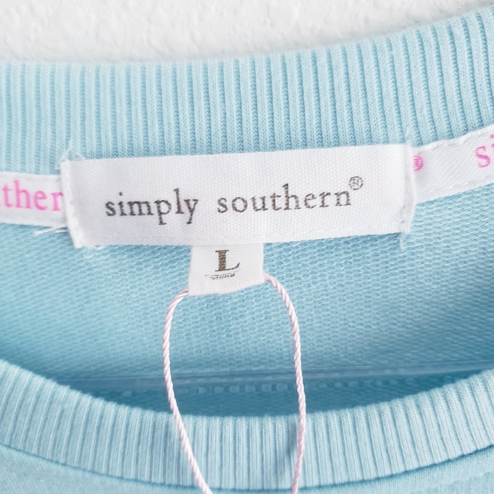 Simply Southern BEACH Long Sleeve NEW Sweater - Picture 7 of 7